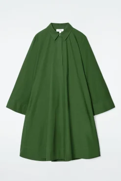 COS Klänningar & Jumpsuits*A-LINJESKUREN LÅNGÄRMAD SKJORTKLÄNNING