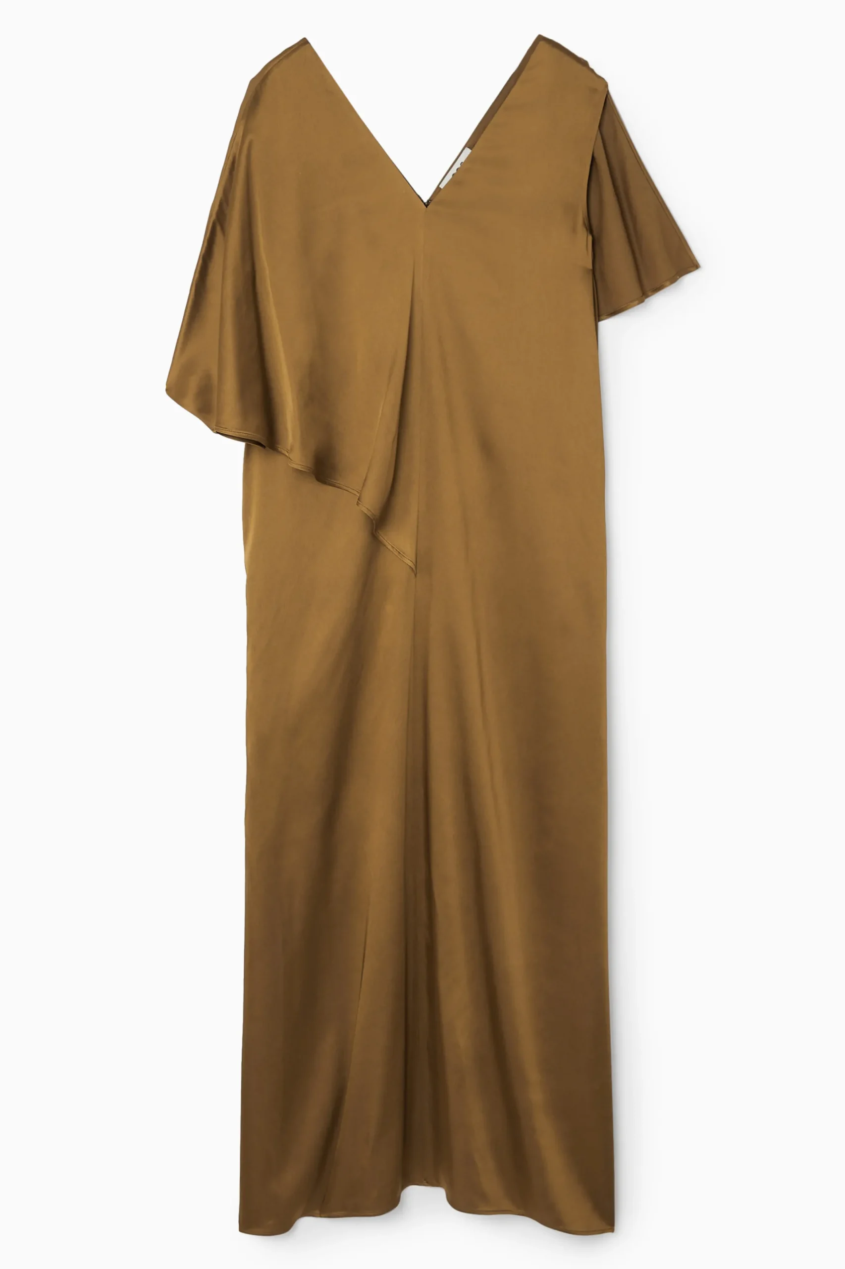 COS Klänningar & Jumpsuits*ASYMMETRISK MIDIKLÄNNING I SATIN