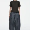 COS Byxor | Matchande Set*BYXOR I DENIM MED CYLINDERBEN OCH DRAGSKO
