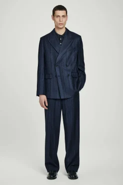 COS Kostymer | Byxor*BYXOR I JACQUARD MED RAKA BEN