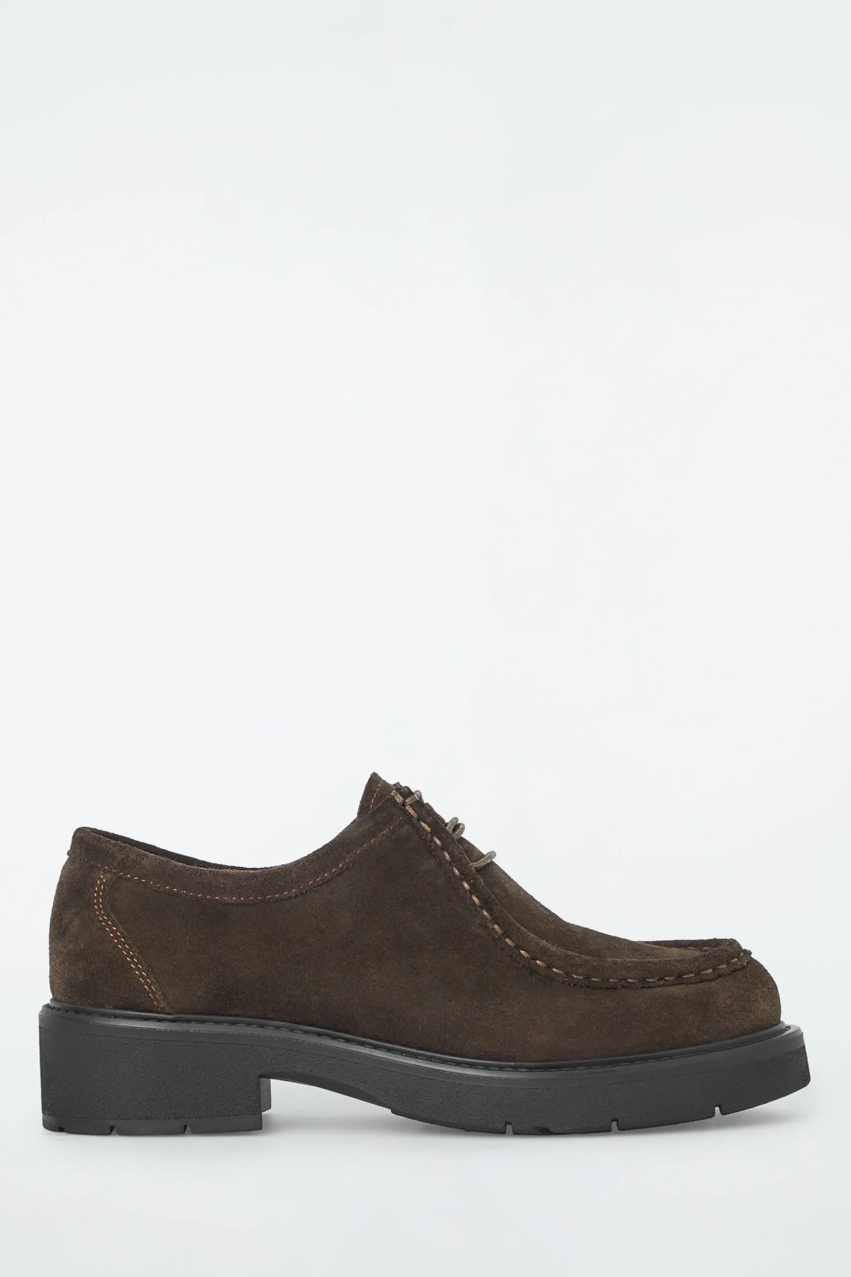 COS Skor*CHUNKY SUEDE DERBY SHOES