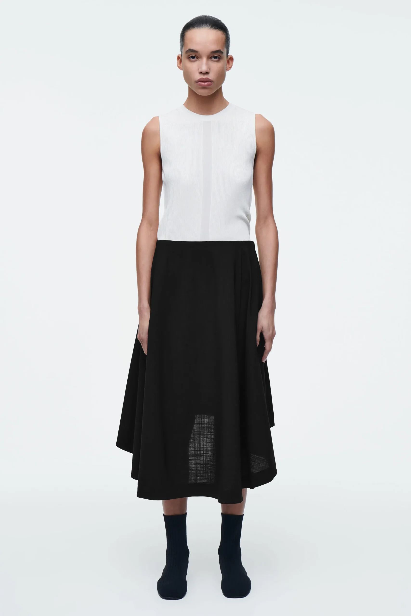 COS Kjolar | Occasionwear*DEKONSTRUERAD SKIR KJOL I ULL