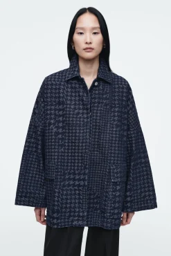 COS Jackor & Kappor | Utvald Denim*DENIMJACKA I HUNDTANDSMÖNSTRAD JACQUARD