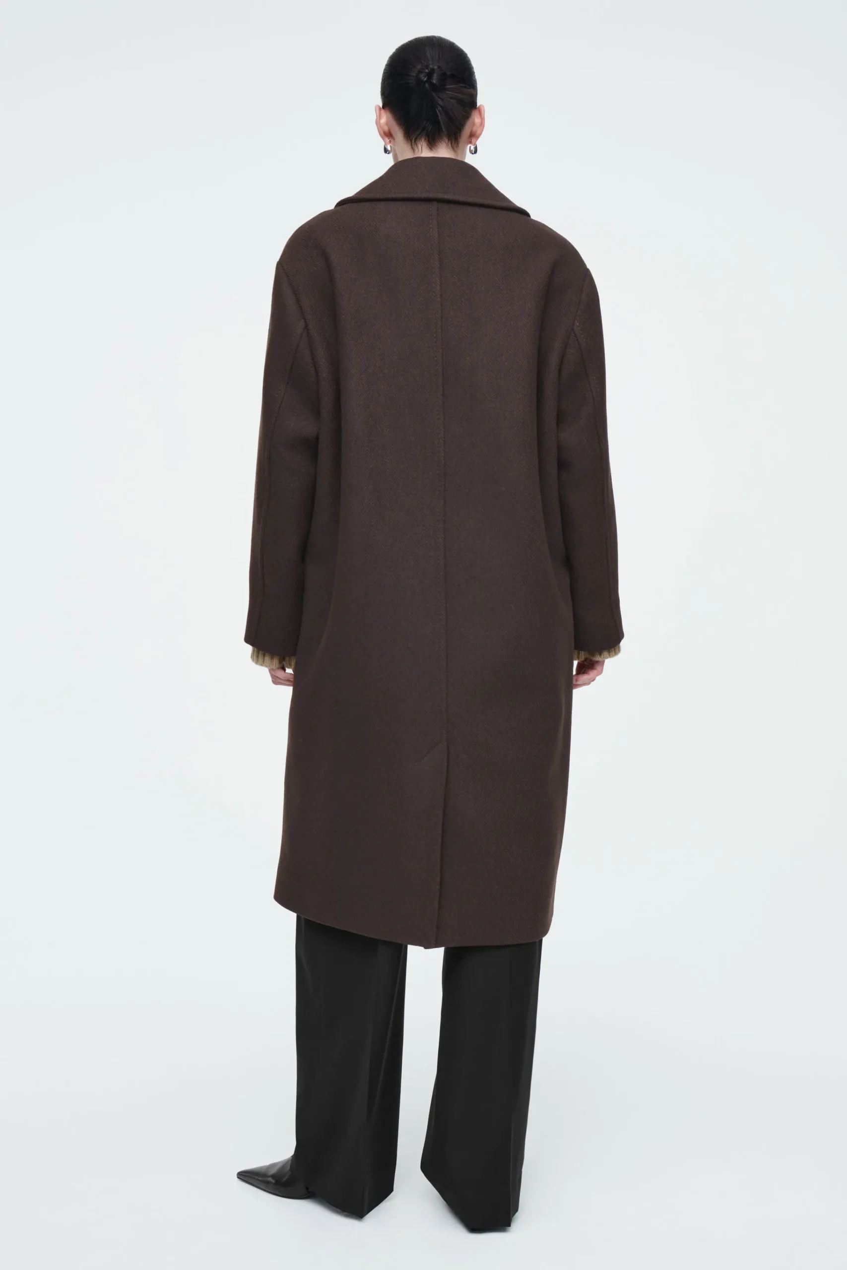 COS Jackor & Kappor*DOUBLEBREASTED WOOLHERRINGBONE COAT