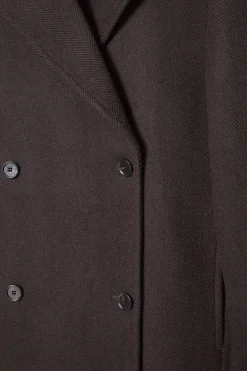 COS Jackor & Kappor*DOUBLEBREASTED WOOLHERRINGBONE COAT