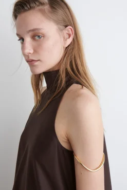 COS Klänningar & Jumpsuits | Nyheter*DRAPERAD MINIKLÄNNING MED HALTERNECK