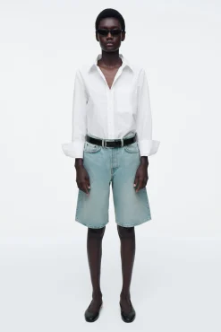 COS Shorts | Byxor*JEANSSHORTS I LÅNG MODELL