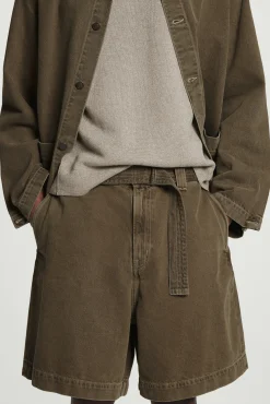 COS Jeans | Matchande Set*JEANSSHORTS MED BÄLTE
