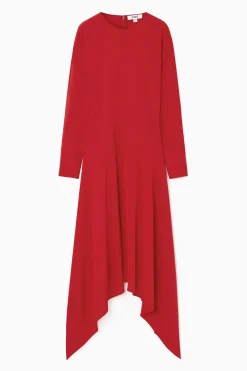 COS Klänningar & Jumpsuits*KLÄNNING I SILKESBLANDNING MED ÖPPNA ÄRMAR