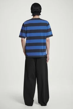 COS T-shirts*LEDIG T-SHIRT I RANDIG BOMULL
