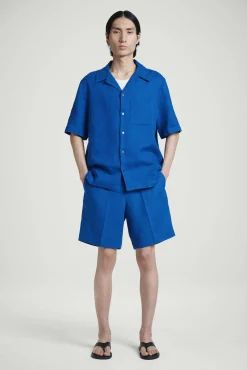 COS Byxor | Linneplagg*LINNESHORTS MED ELASTISK MIDJA