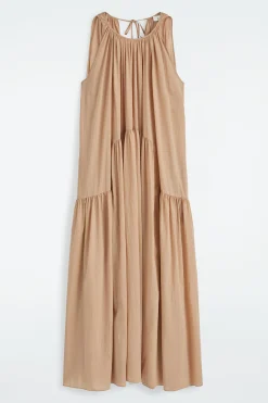 COS Klänningar & Jumpsuits | Occasionwear*MAXIKLÄNNING MED RYNKNING OCH HALTERNECK