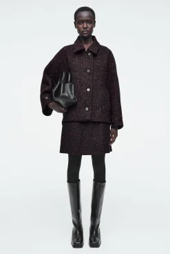 COS Jackor & Kappor | Matchande Set*MELERAD JACKA I ULLBLANDNING