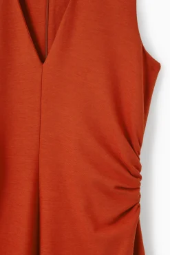 COS Klänningar & Jumpsuits*MIDIKLÄNNING MED ASYMMETRISK NEDERKANT