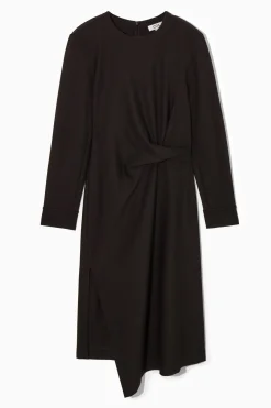 COS Klänningar & Jumpsuits*MIDIKLÄNNING MED MARKERADE AXLAR