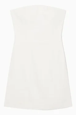 COS Klänningar & Jumpsuits*MINIKLÄNNING MED BUSTIER I LINNEBLANDNING