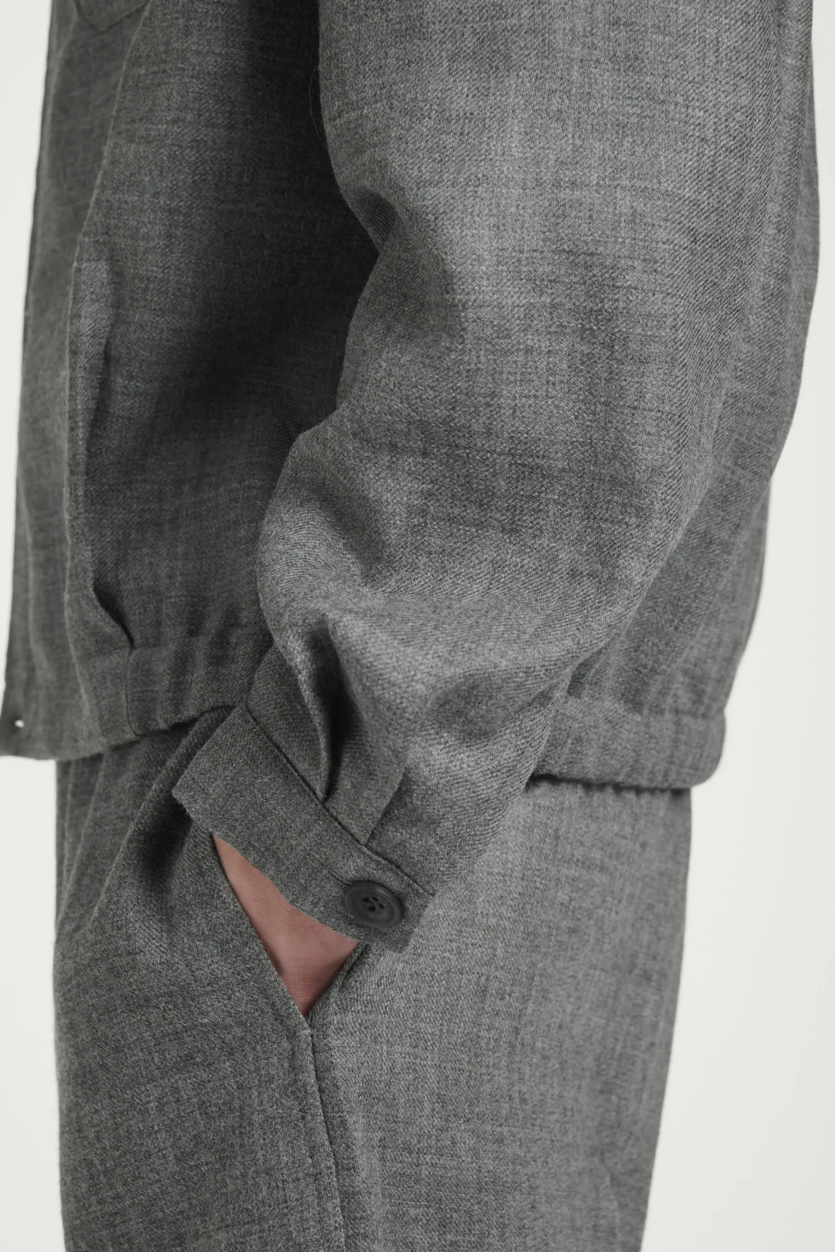 COS Jackor & Kappor | Matchande Set*OVERSHIRT I ULLFLANELL