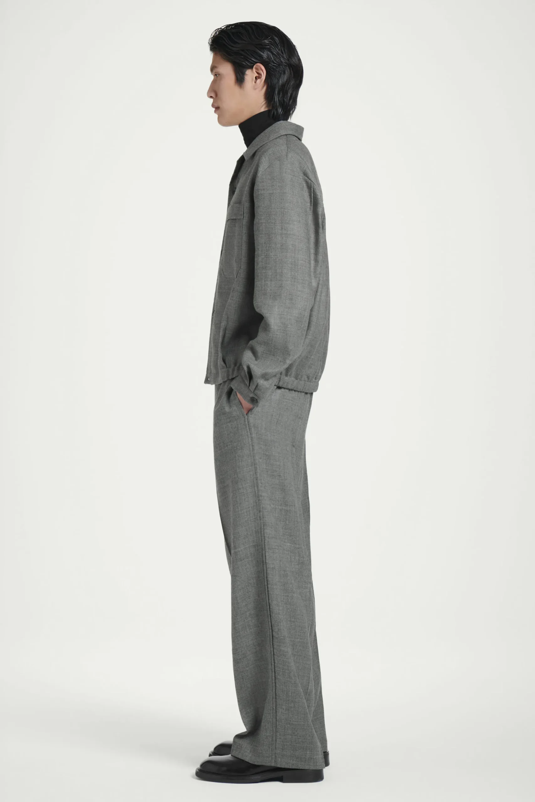 COS Jackor & Kappor | Matchande Set*OVERSHIRT I ULLFLANELL
