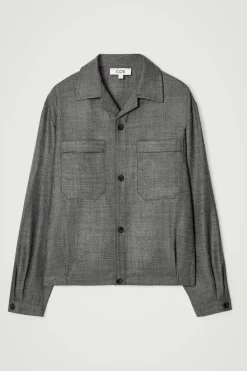 COS Jackor & Kappor | Matchande Set*OVERSHIRT I ULLFLANELL
