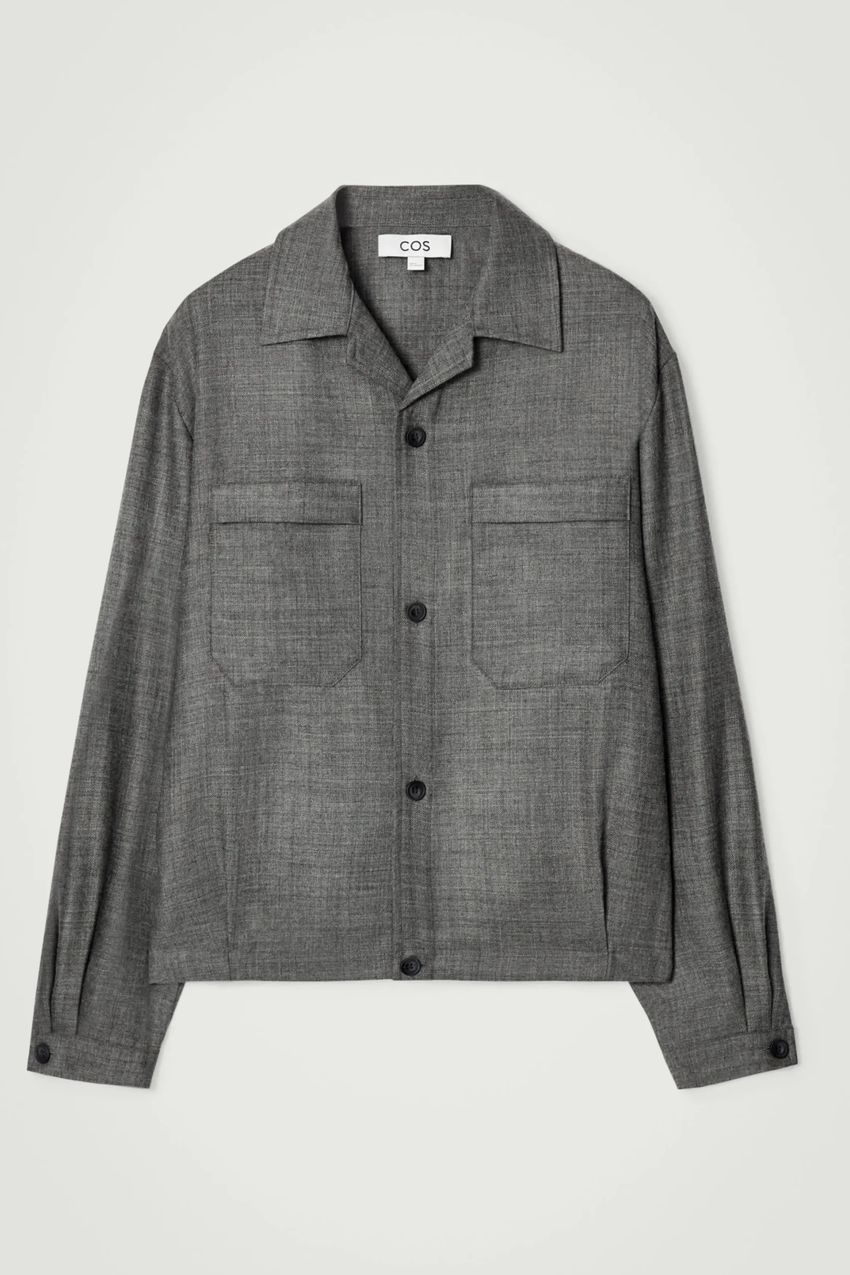 COS Jackor & Kappor | Matchande Set*OVERSHIRT I ULLFLANELL