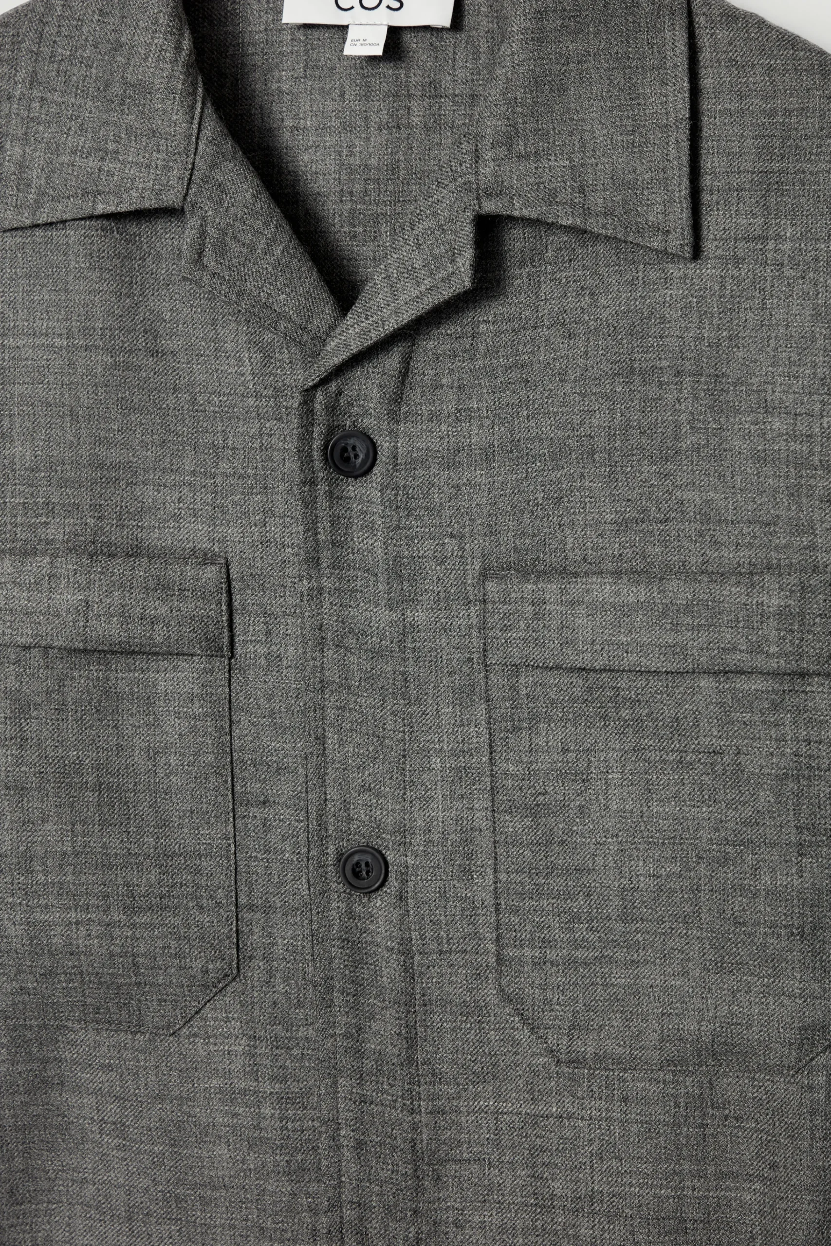 COS Jackor & Kappor | Matchande Set*OVERSHIRT I ULLFLANELL