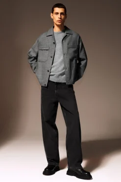 COS Jackor & Kappor | Matchande Set*OVERSHIRT I ULLFLANELL