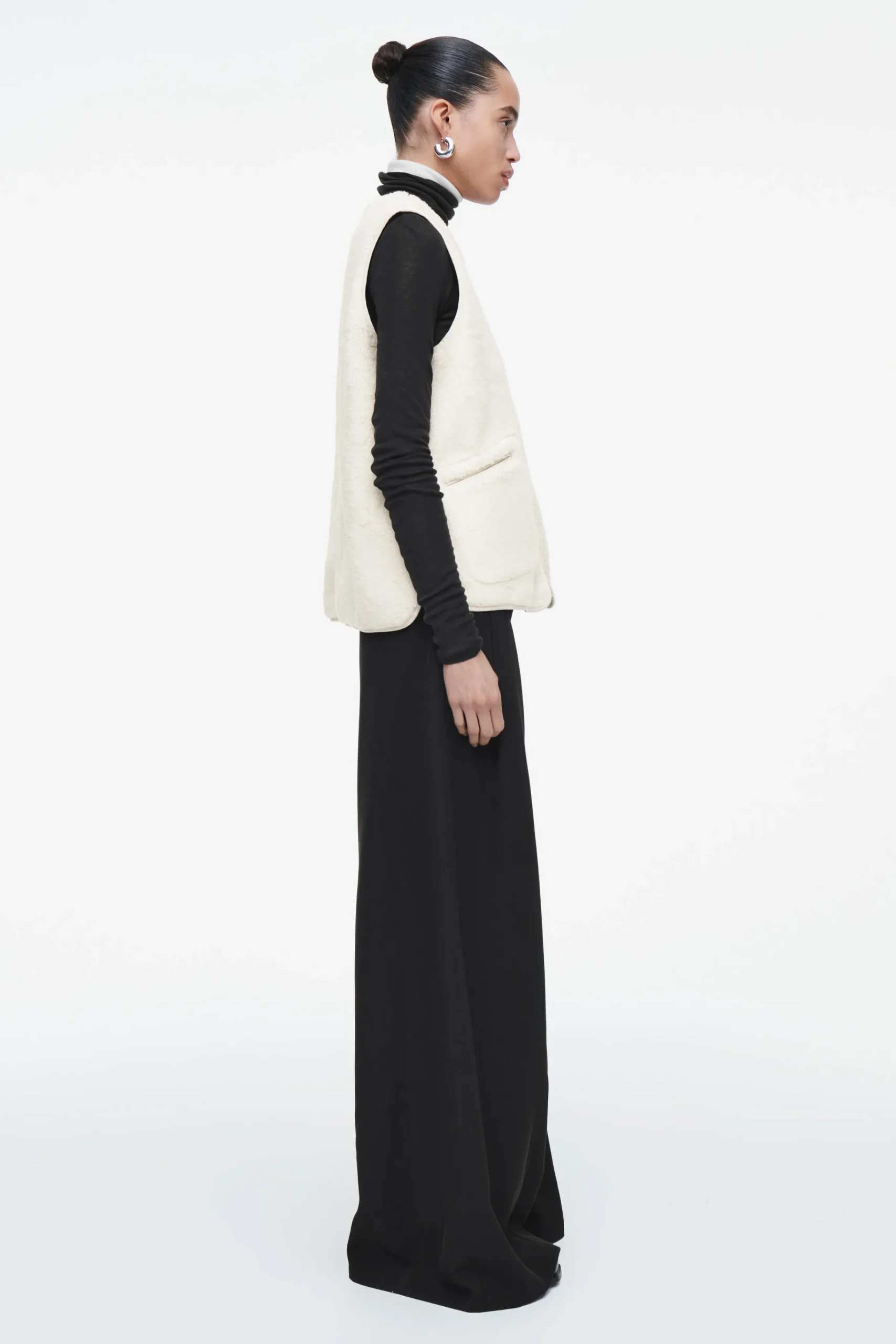 COS Jackor & Kappor*OVERSIZE JACKA I FAUX SHEARLING
