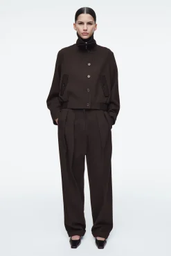 COS Jackor & Kappor*OVERSIZE JACKA I ULLBLANDNING MED TRATTKRAGE