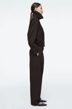 COS Jackor & Kappor*OVERSIZE JACKA I ULLBLANDNING MED TRATTKRAGE