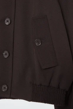 COS Jackor & Kappor*OVERSIZE JACKA I ULLBLANDNING MED TRATTKRAGE