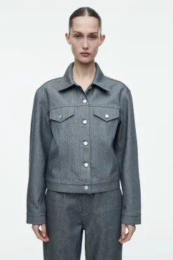 COS Jackor & Kappor | Matchande Set*OVERSIZED JEANSJACKA I RÅ DENIM