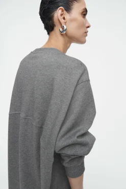 COS Klänningar & Jumpsuits*OVERSIZED SWEATSHIRT MIDI DRESS