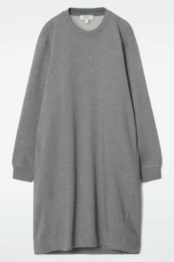 COS Klänningar & Jumpsuits*OVERSIZED SWEATSHIRT MIDI DRESS