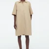 COS Klänningar & Jumpsuits*OVERSIZE-SKJORTKLÄNNING MED ÖPPEN KRAGE