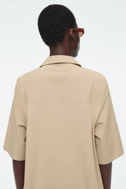 COS Klänningar & Jumpsuits*OVERSIZE-SKJORTKLÄNNING MED ÖPPEN KRAGE