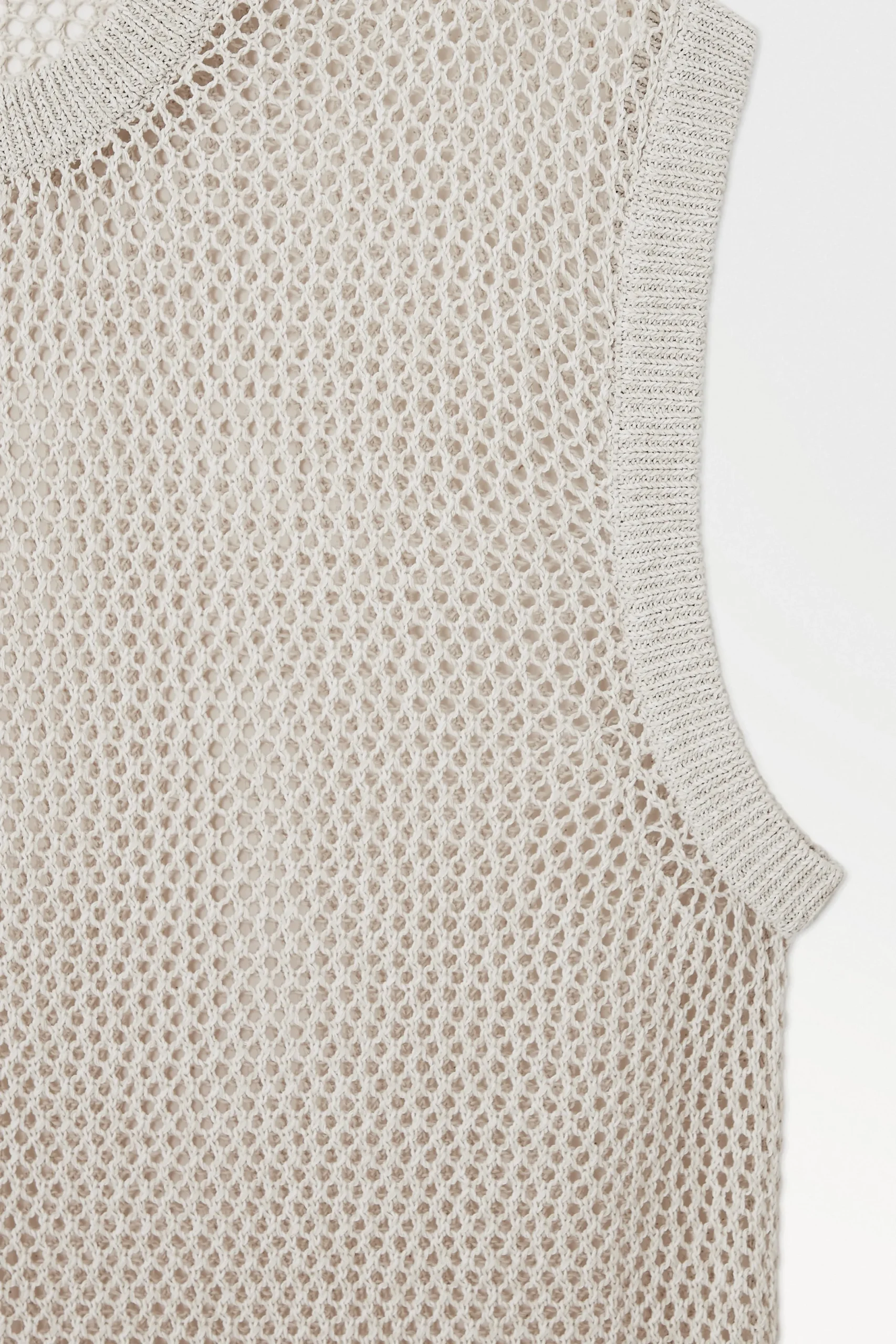 COS Stickat*OVERSIZE-VÄST AV NÄTMATERIAL