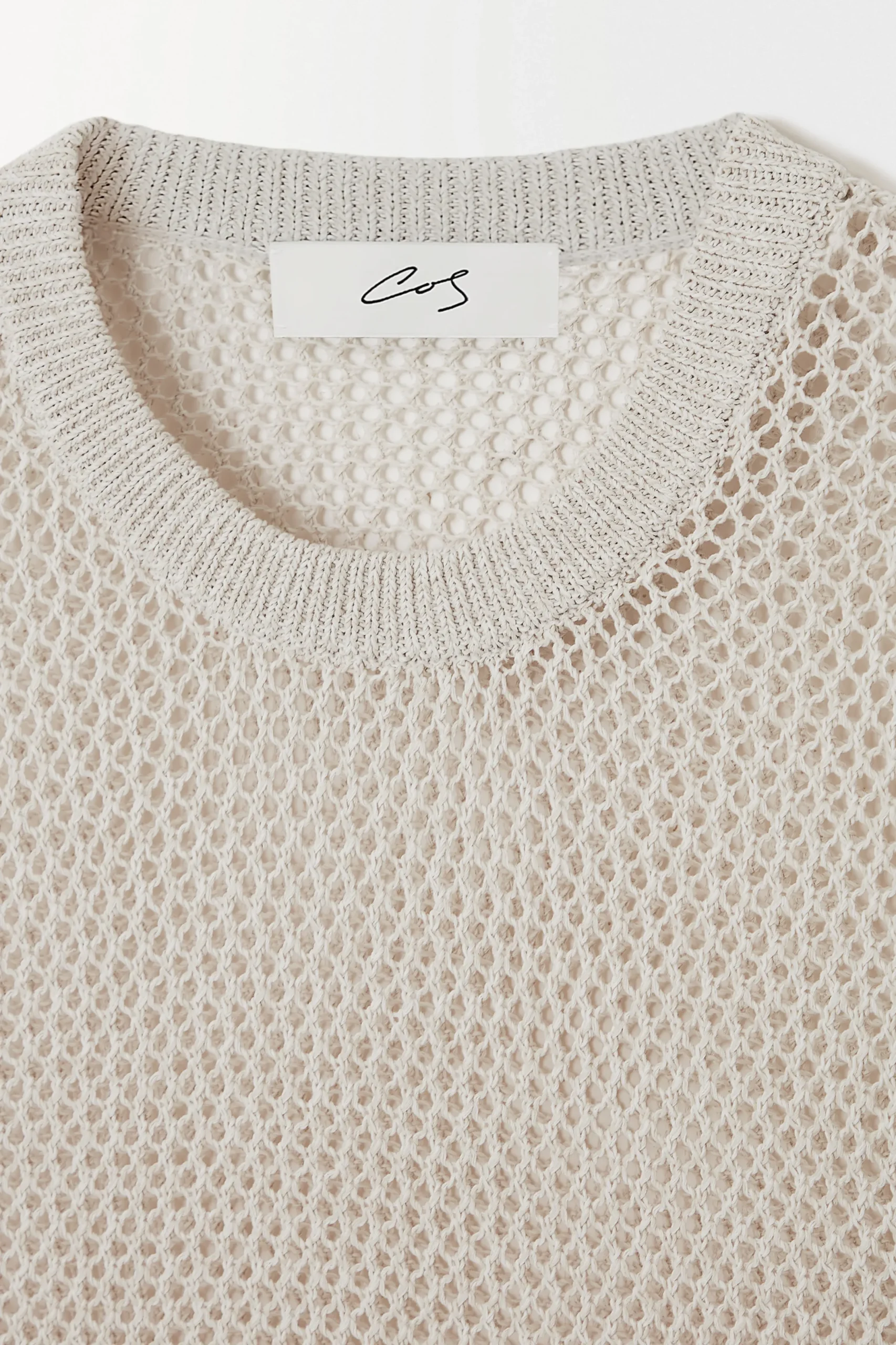 COS Stickat*OVERSIZE-VÄST AV NÄTMATERIAL