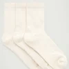 COS Underkläder & Strumpor*3-PACK RIBBSTICKADE SPORTSTRUMPOR