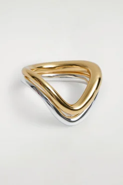 COS Smycken | Nyheter*2-PACK SKULPTERADE RINGAR