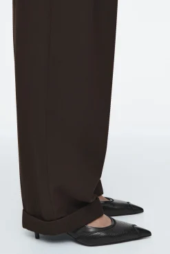 COS Skor | Occasionwear*PERFORERADE HÖGKLACKADE SLINGBACKS I LÄDER