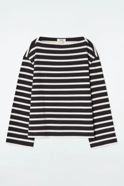 COS T-shirts | Toppar*RANDIG TOPP MED BÅTRINGNING