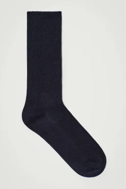 COS Underkläder & Strumpor*RIBBADE STRUMPOR
