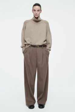 COS Stickat*RIBBED MERINO WOOL TURTLENECK JUMPER