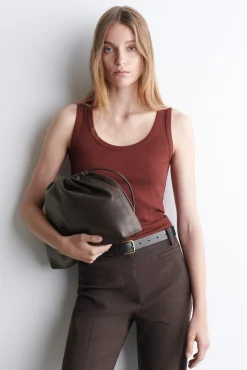 COS T-shirts | Toppar*RIBBSTICKAT LINNE MED RUND HALS