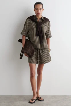 COS Shorts | Byxor*SHORTS I RANDIG SEERSUCKER