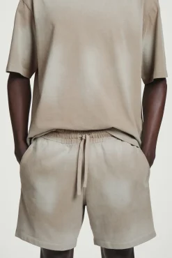 COS Shorts | Byxor*SHORTS MED DRAGSKO I TVÄTTAD JERSEY