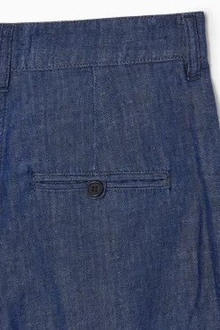 COS Byxor*SKRÄDDAD BYXA I DENIM MED VIDA BEN