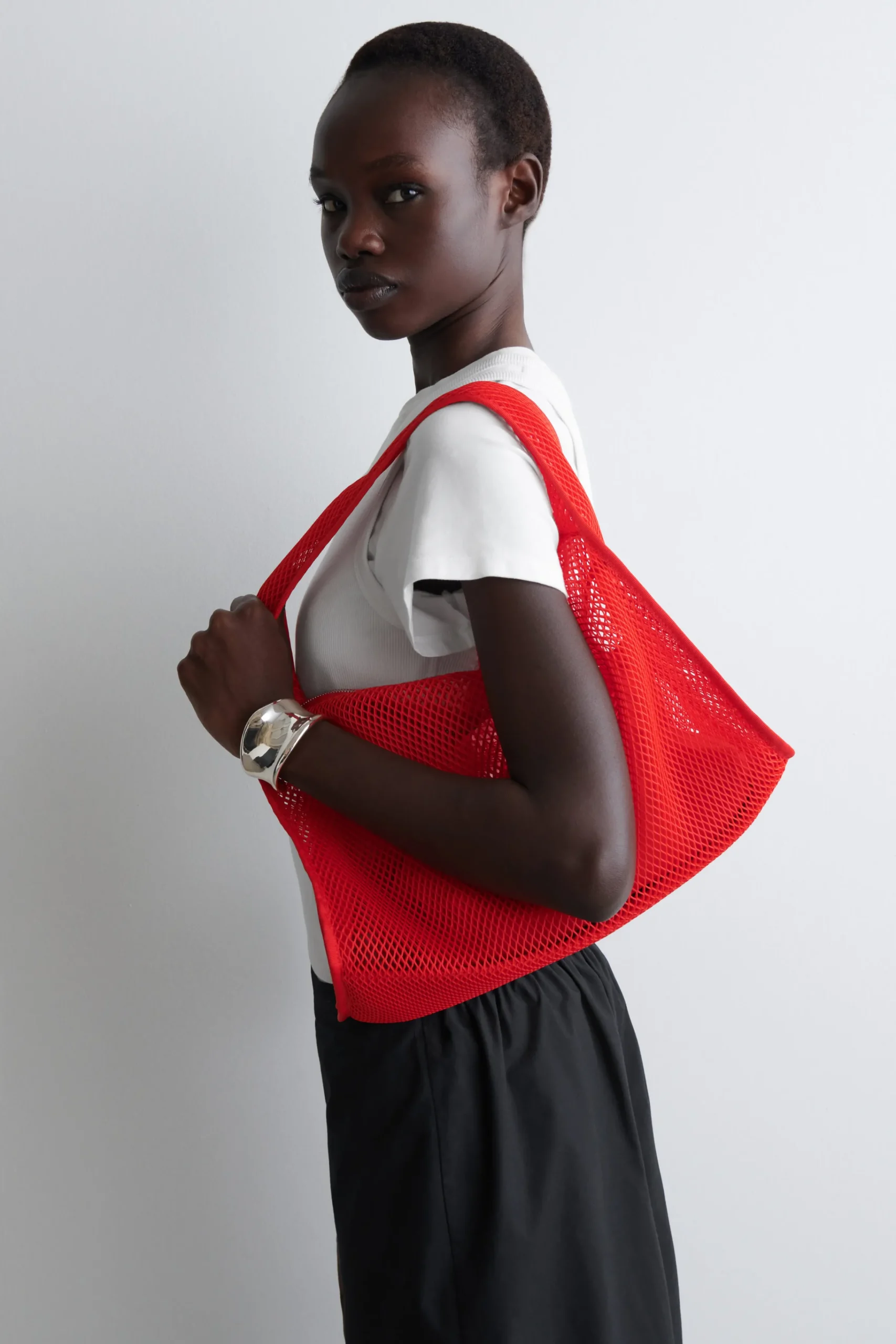 COS Väskor | Strandaccessoarer*SLOUCHY MINI TOTEBAG I MESH