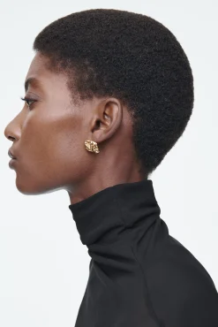 COS Smycken*SMALL SCRUNCHED MISMATCHED EARRINGS