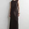 COS Klänningar & Jumpsuits | Nyheter*SNEDSKUREN MIDIKLÄNNING I LINNEBLANDNING